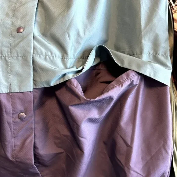 Herschel Voyage Coach Jacket Windbreaker Jacket Large Long Sleeve Snap - Picture 14 of 16